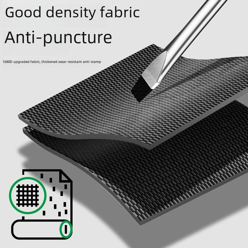 Heavy-Duty Waterproof Canvas Tool Bag: Durable, Wear-Resistant, Multi-Function Portable Handheld Storage for Electricians
