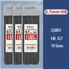 M&G Pencil Refill 2B/HB 0.5mm 0.7mm Graphite Refill Mechanical Pencil Refill Plastic Auto Replacement Pencil Refill