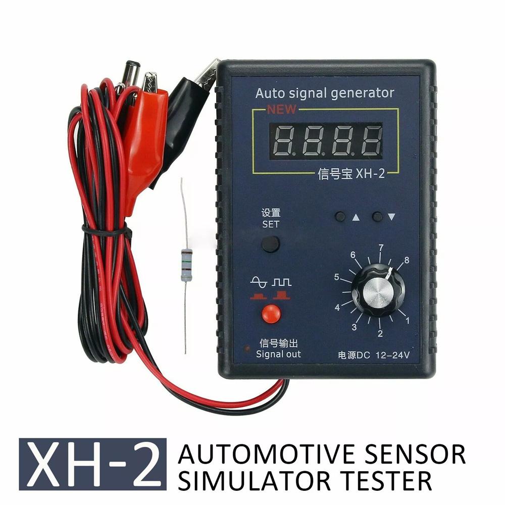 Portable Car Repairing Tool XH-2A Vehicle Signal Generator Stopwatch Hall Sensor Auto Crankshaft Position Simulator 2Hz To 8KHz