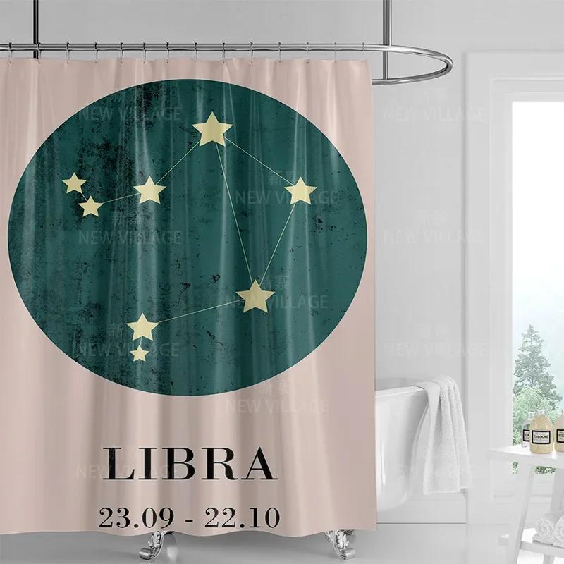 Perdea de duș graffiti geometric abstractă vânt minimal nordic țesătură impermeabilă perdea de baie perdea de duș 180x200