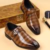 Fashion British Style Men's Leather Shoes Classic Business Formal Office Shoes Men‘s Loafers Fashion Casual Leather Shoe Men Dress Shoes