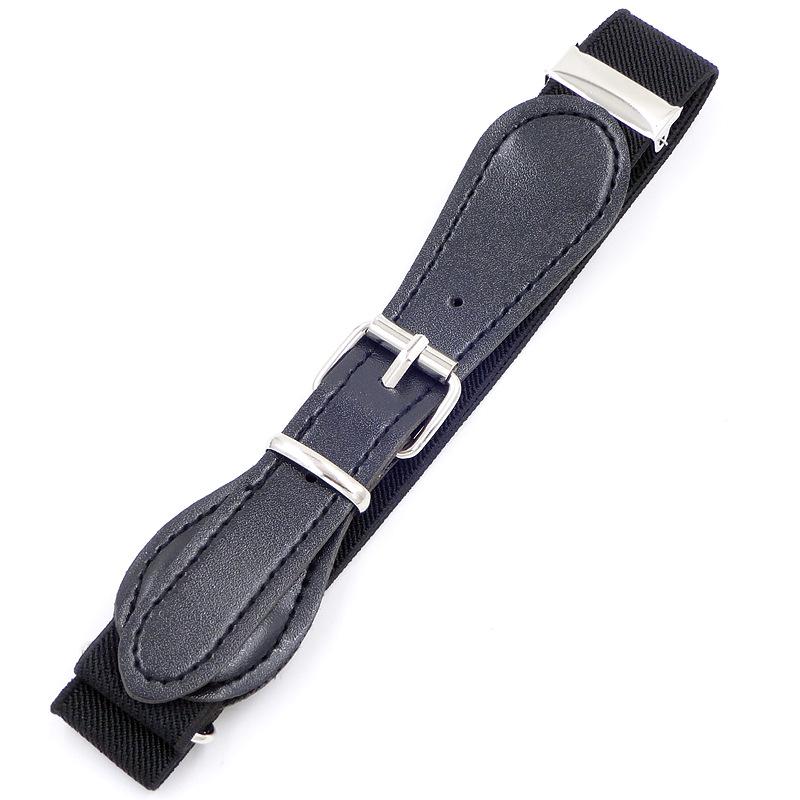 Kids' Elastic Waistband Korean Style Casual Leather Belt with Pin Buckle