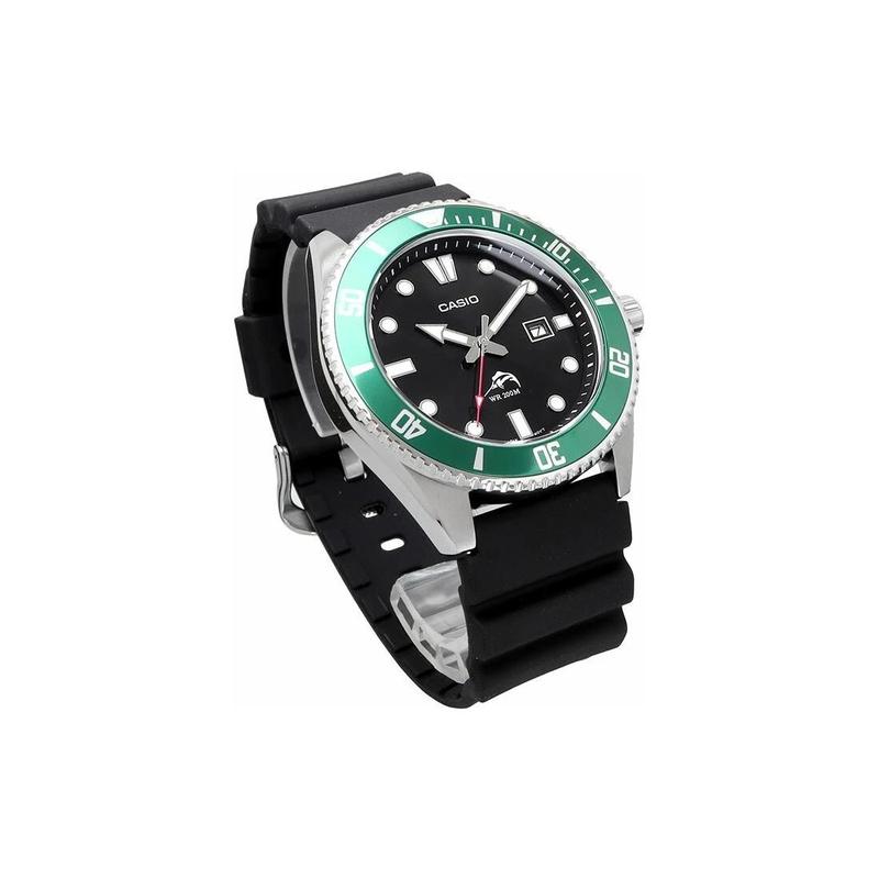 Casio STANDARD Series Swordfish Water Ghost Series 200m Waterproof Luminous Quartz Movement Resin Stainless Steel Strap Japanese and MDV-106B-1A3VCF