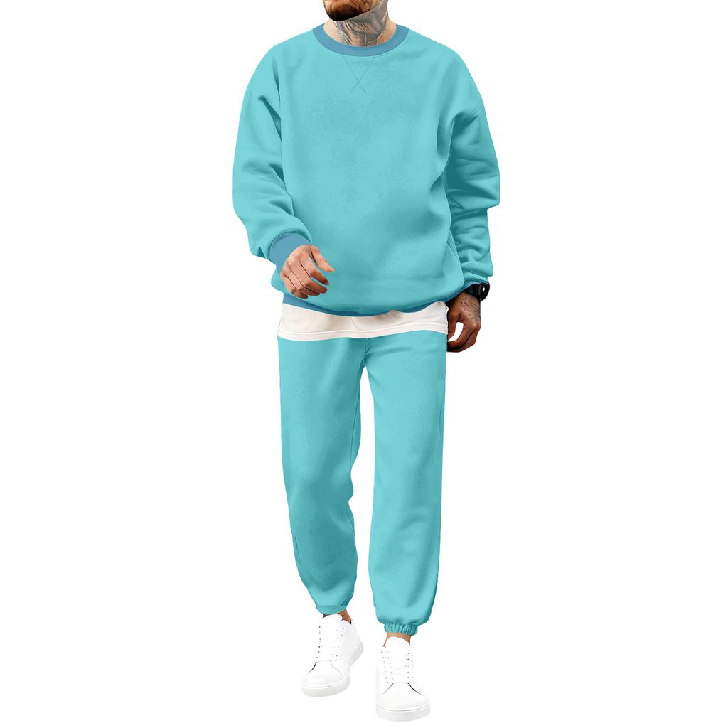 Men's Sweatshirts Sweatshirts And Jogging Pants Track Pants Fleece Tracksuit Sets