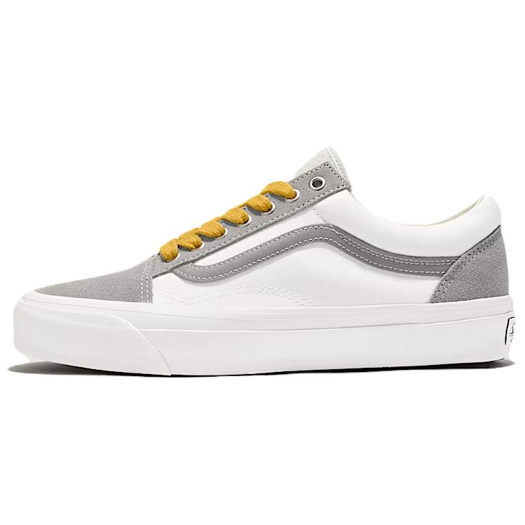 

New Vans LX OLD SKOOL Abrasion Resistant Low Top Skateboard Shoes Unisex Gray White VN000D560BP 40