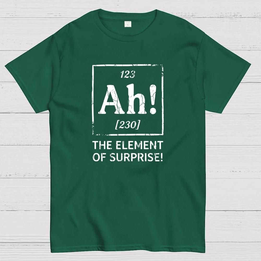 Ah! The Element of Surprise Cotton Summer Casual Cool Loose T-Shirt