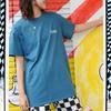 Vans Cat Print Round Neck Short Sleeve T-Shirt Women Tops Navy VN0008ZJ993