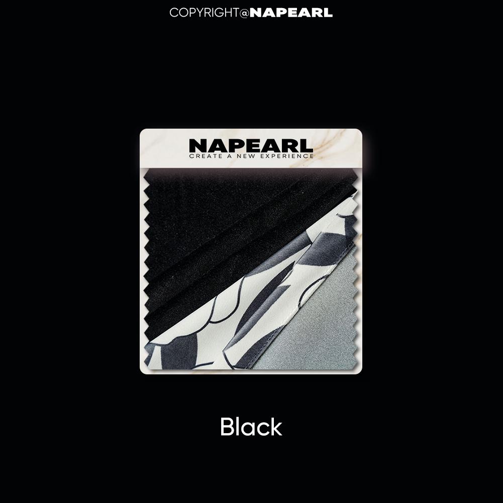 

1 шт. NAPEARL 70% затемнение ретро камелия принт боковая панель штора для спальни гостиная домашний декор W(75+125)cm x L260cm чёрный