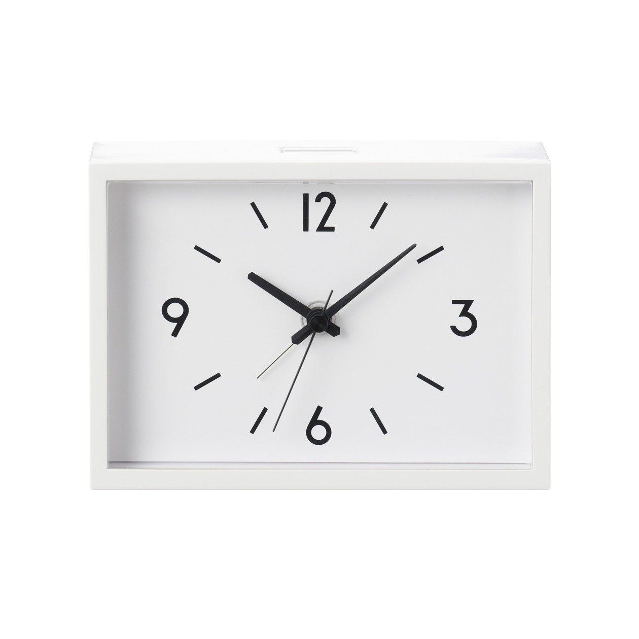 

MUJI Station Model 38673576 Large Clock/Alarm Clock/Ivory Number MJ-ACJS1