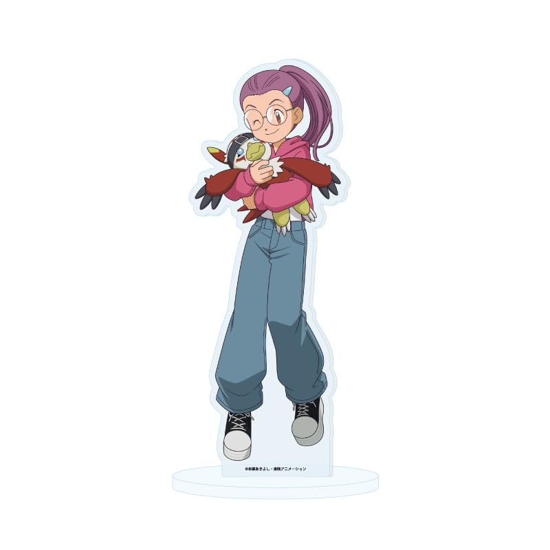 

Digimon Adventure 02 28 Miyako Inoue & Hawkmon Plush Toy Ver. [Original Illustration] Acrylic Stand