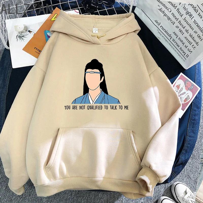 Anime Mo Dao Zu Shi Cosplay Costumes Hoodie The Untamed Wei Wuxian Lan Wangji Cosplay genshin impact Sweatshirts For Women