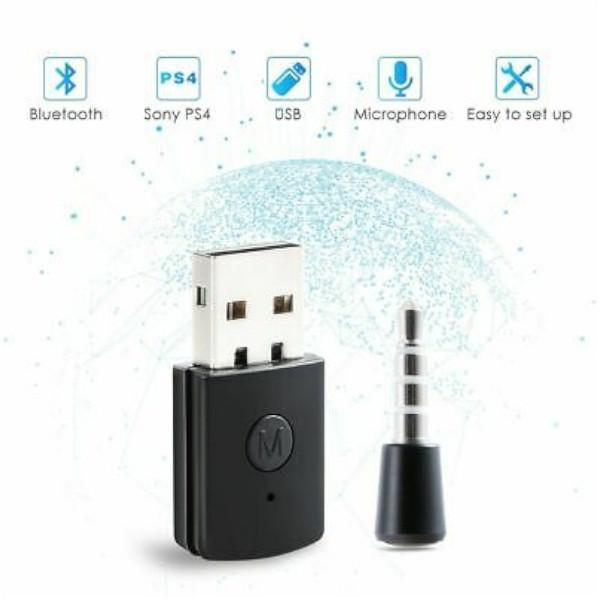 USB Bluetooth Adapters/Dongles Mini 3.5Mm Bluetooth 4.0 Edr Usb Dongle Adapter For Ps4 Stable Performance Headsets