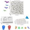 Halloween Cupcake Fondant Molds Silicone Skull Bat Specter Molds for Halloween Cake Decorating Chocolate Candy Mold
