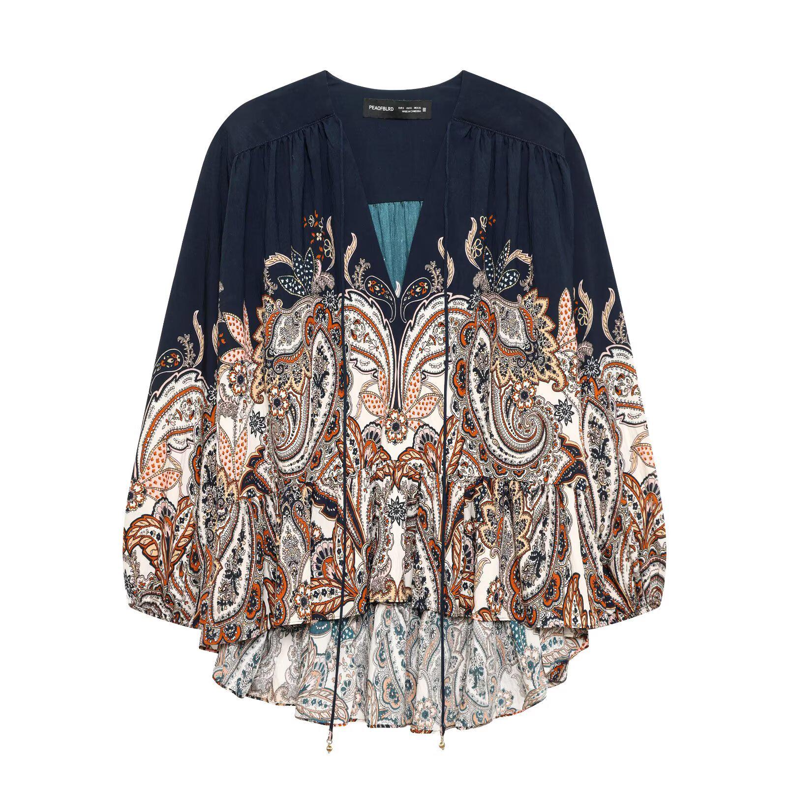 European & American Women s Fashion: Casual Loose Cover-Up Large