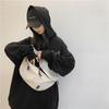 New Handbag Large Capacity Crossbody Bag Nylon Belt Pouch Travel Hip Bag Casual Solid Color Chest Bags Couple Young Student