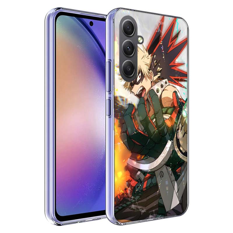 My Hero Bakugou Katsuki Phone Case for Samsung A17 A37 A57 A07 A16 A26 A36 A56 A06 A02S A12 A22 A32 A52S A04S A14 A24 A34 A54 A0
