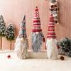 Christmas Decoration Wine Bottle Cover European and American Style Knitted Wool Faceless Old Man Long Beard Wine Bottle Hat Home Decoration