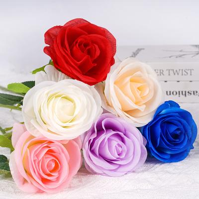 Artificial Simulation Eucalyptus Rose Home Decoration Ornament Holding Fake Flower Wedding Retro Studio Shooting Props