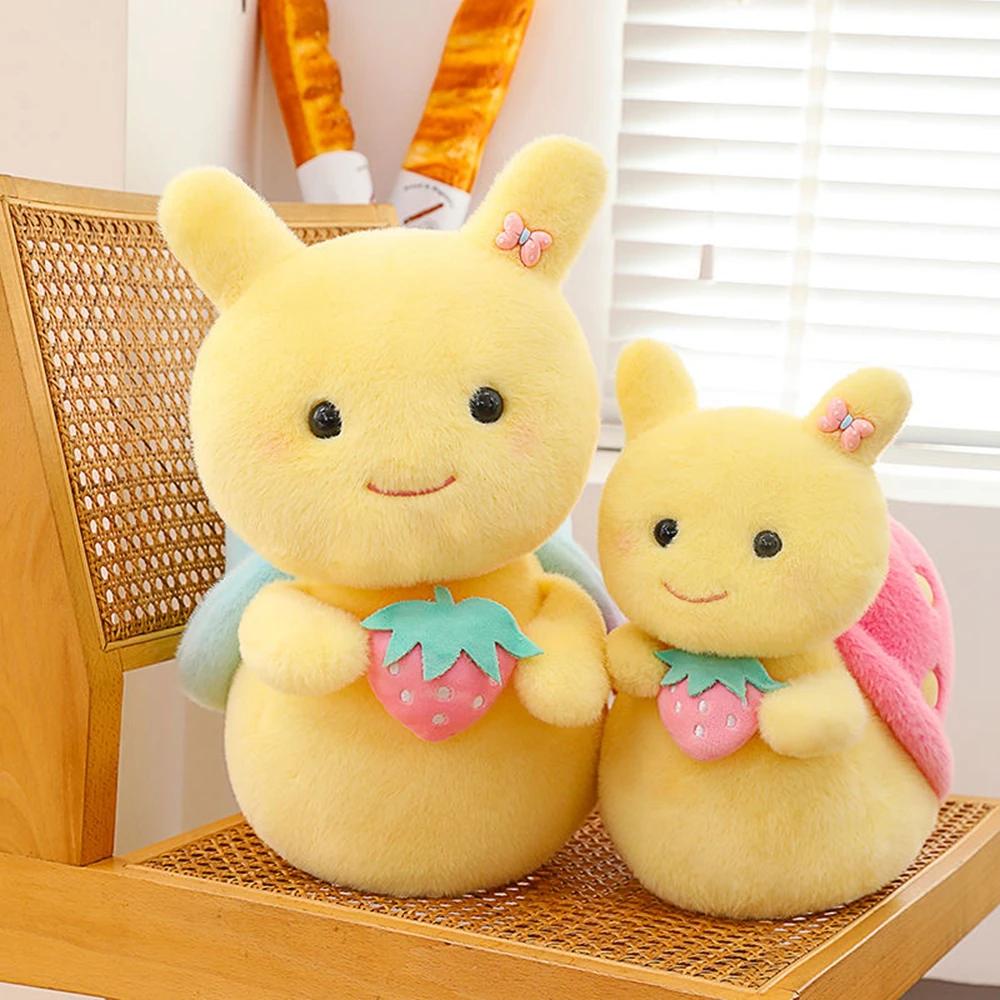 22cm Two Color Cute Little Snail Doll Plush Toy Super Cute Soft and Comfortable Doll Boy Girl Throw Pillow Decoration  Christmas