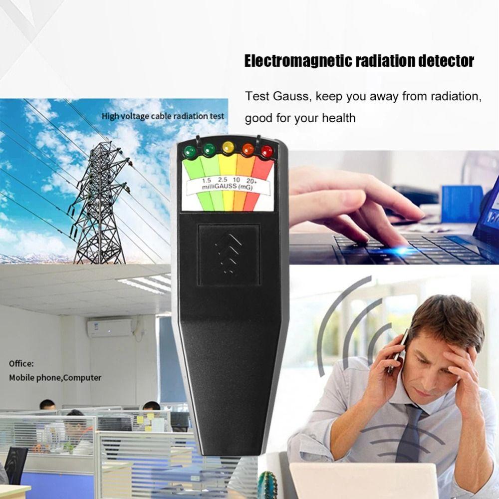 LCD Digital Electromagnetic Field Radiation Tester EMF Magnetic Field Detector Ghost Hunting
