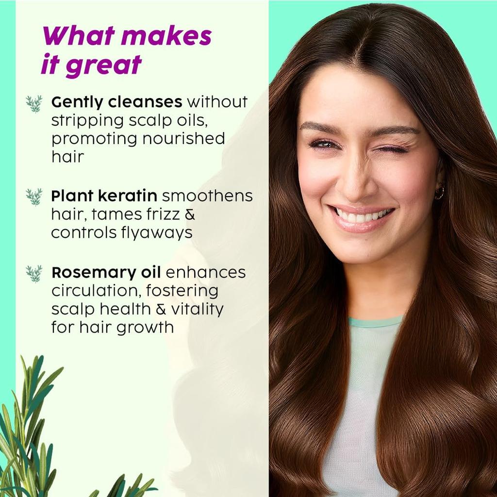 PLIX The Plant Fix Rosemary Anti Hairfall Shampoo 200ml & Conditioner 175ml For Men & Women