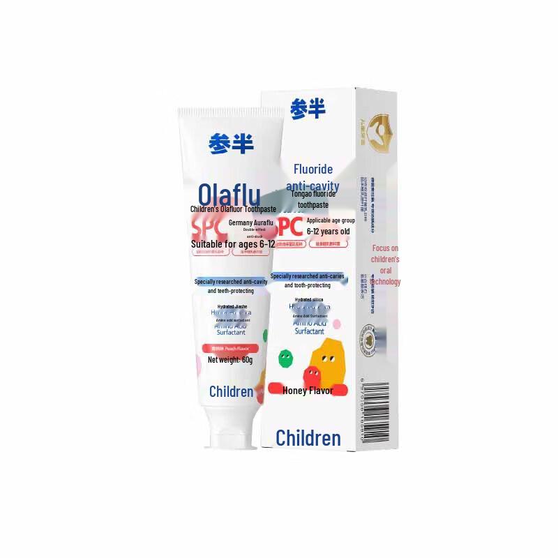 Sanban Kids Peach Olafluor Toothpaste