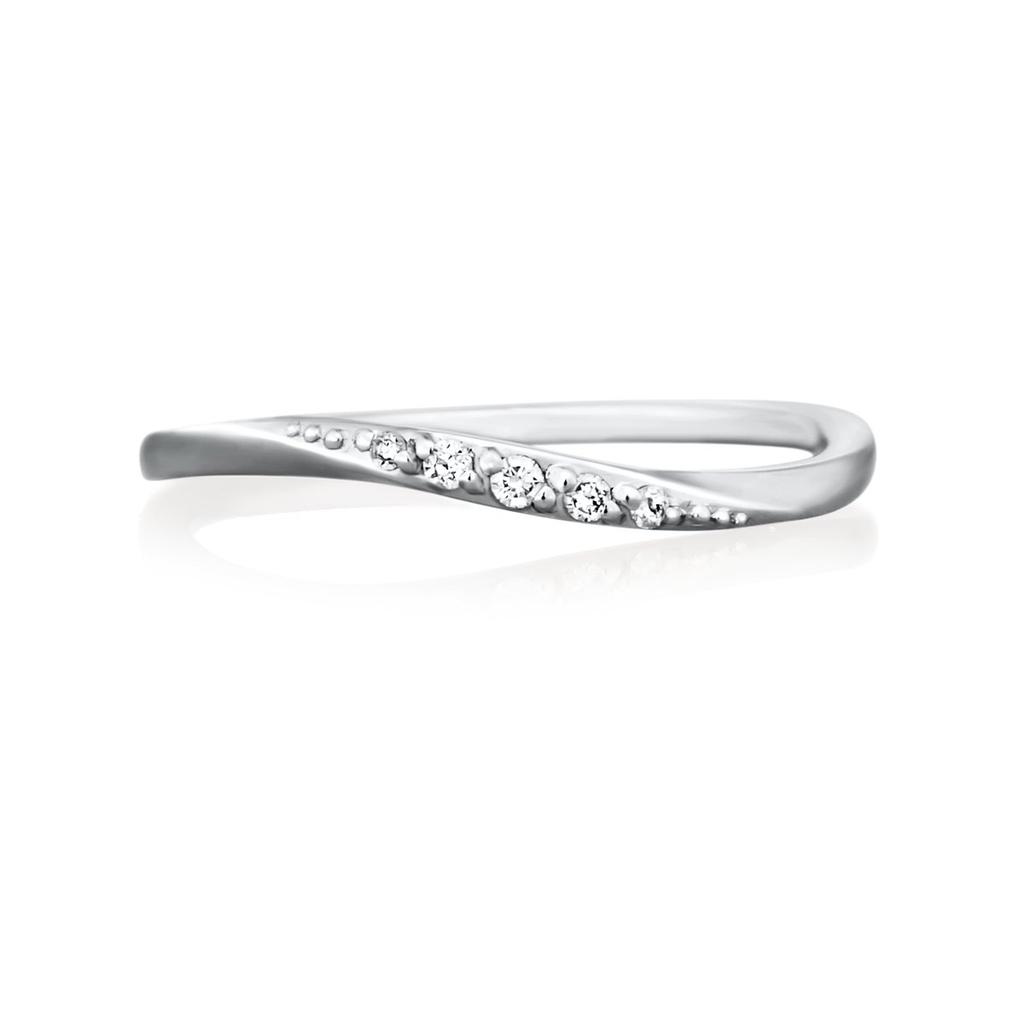 10K White Gold Size 151446143201 canal4℃ (Canal 4℃) (WG) Ring, 7,