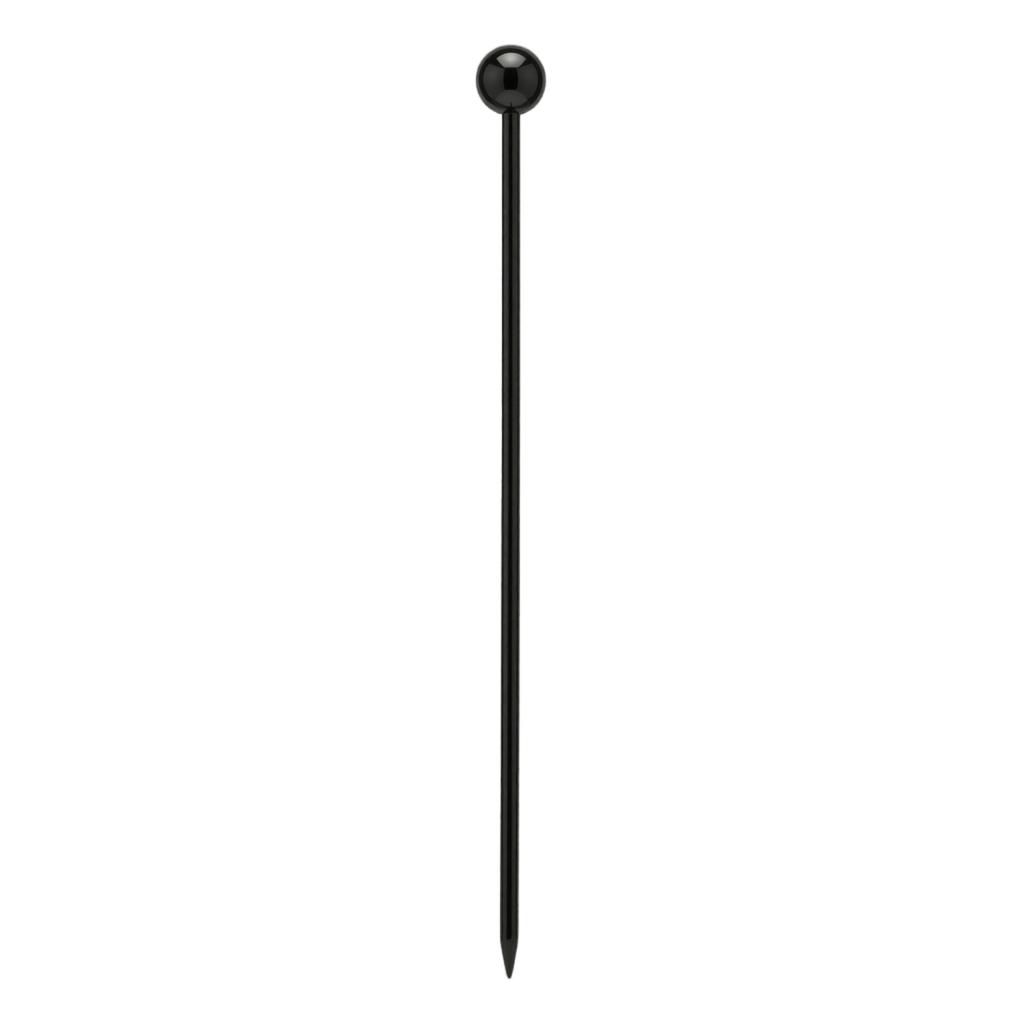 304 Stainless Steel Fruit Picks Cocktail Sticks Dessert Decoration Appetizer Skewers Party Serving Accessories with Pointed End and Round Handle