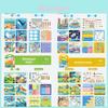 Reusable Water Drawing Book For Children With Ocean Animals Stickers And Diy Art Activities For Developmental Play