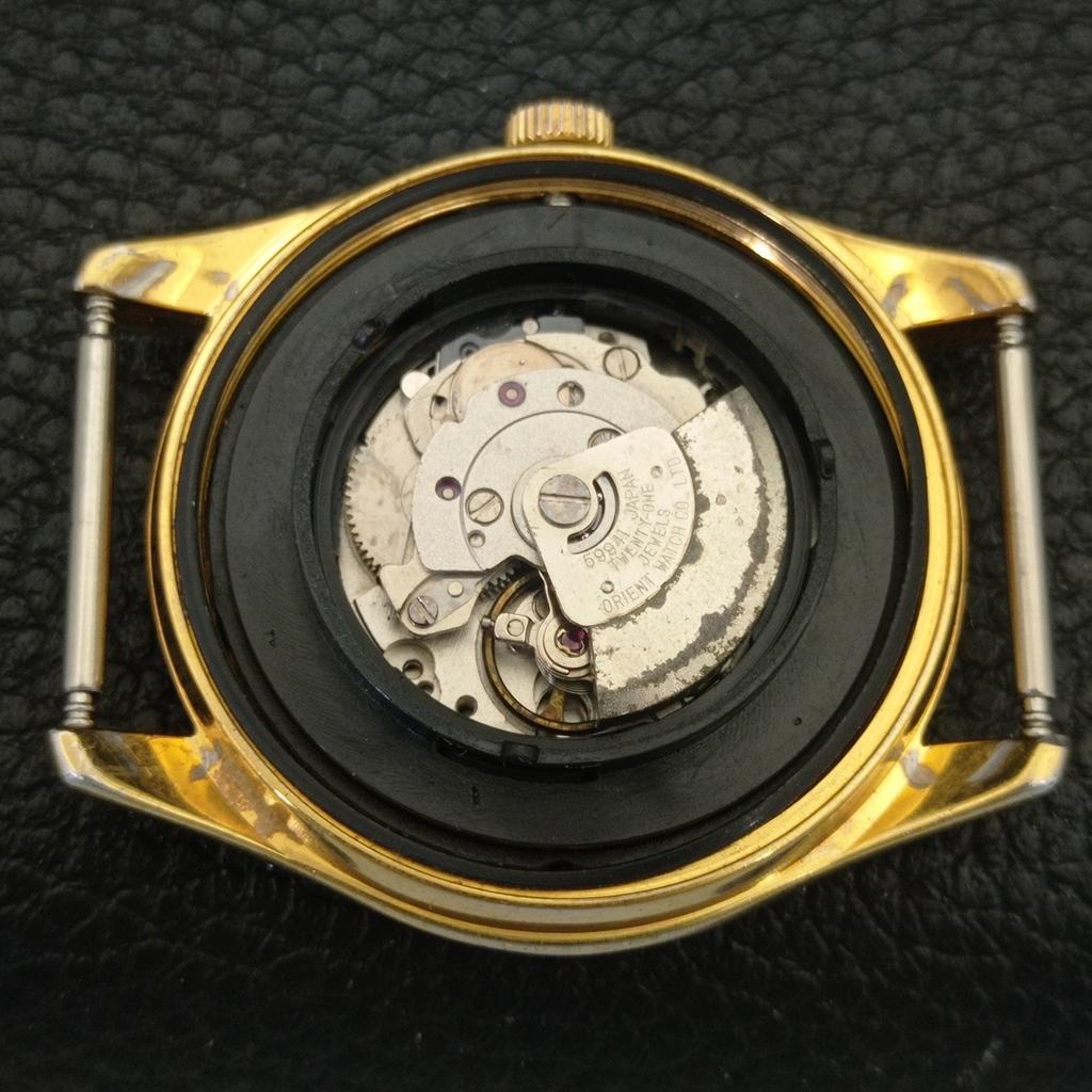 ORIENT CRYSTAL AUTOMATIC 59941 VINTAGE JAPAN MENS ORIGINAL DIAL WATCH a703482-1