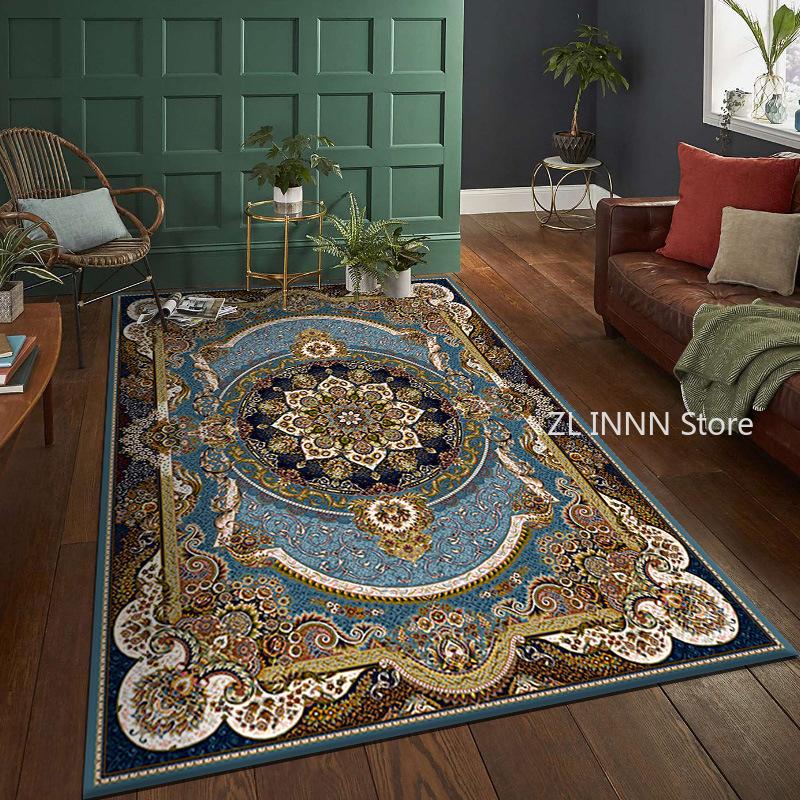 Bohemia Living room rugs Decoration bedroom Deluxe anti slip floor mats Large area carpet Lounge Rug Persian carpet washable