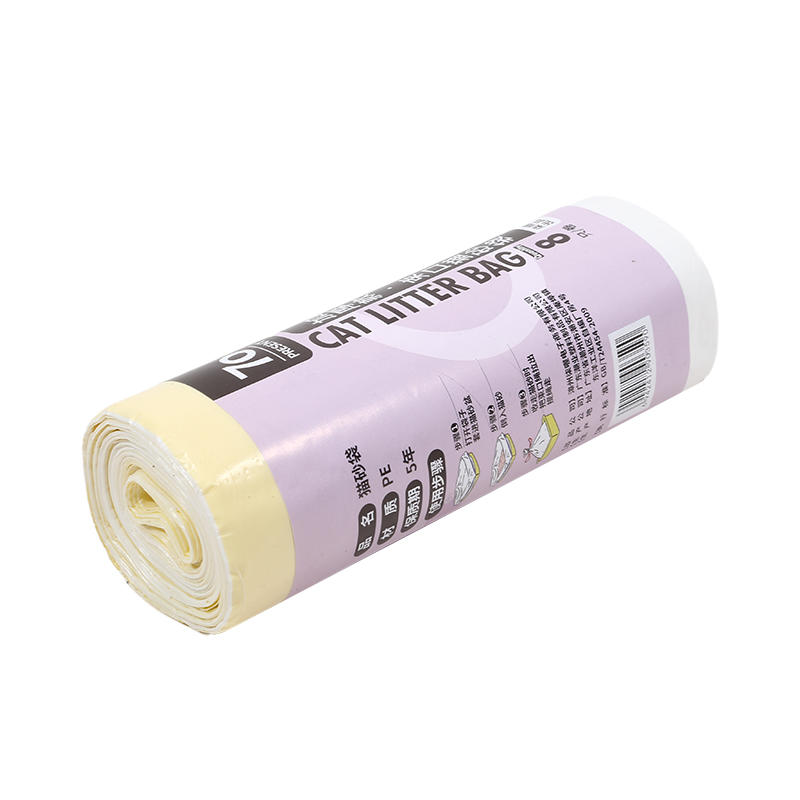 Disposable Cat Litter Bags Disposable Pet Waste Bag With Drawstring Quick Clean Portable Cat Litter Box Liners Bags