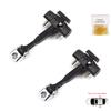 EDP1274-1 2 Pieces Rear Door Hinge Stop Check Strap Limiter for Fiat 500L 351 352 2012-2022 51883509