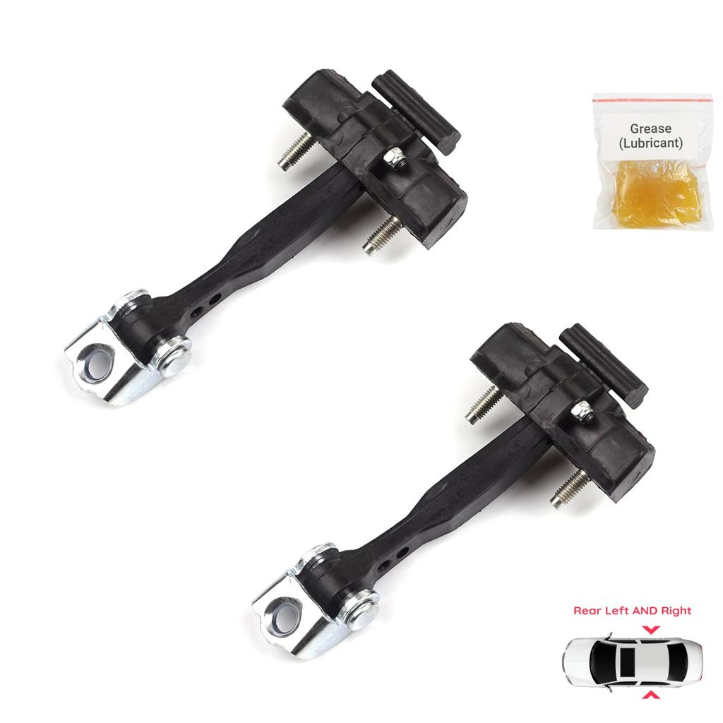 EDP1274-1 2 Pieces Rear Door Hinge Stop Check Strap Limiter for Fiat 500L 351 352 2012-2022 51883509