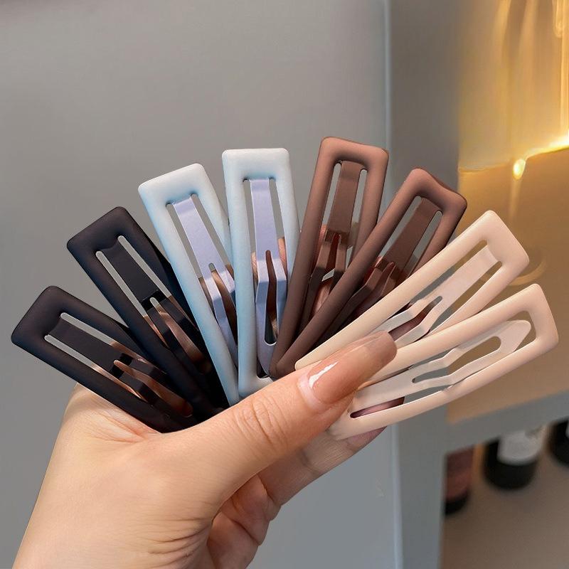 6pcs Morandi Color Series BB Clip Practical Versatile Hairpin Clip for Girls Short Hair Versatile Edge Clip for Hair Accessories