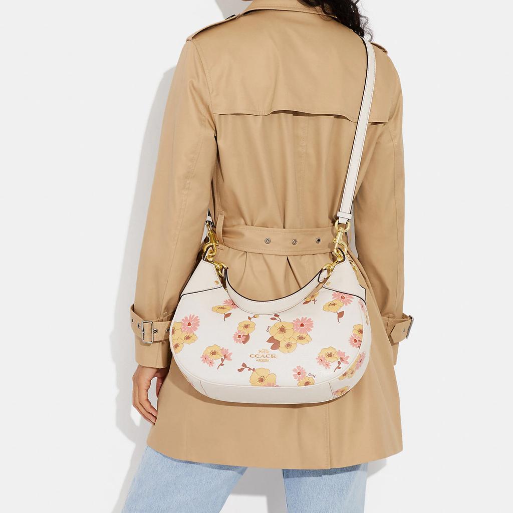 Nová kožená hobo taška COACH, kabelka, taška přes rameno dámská bílá CI104-IMCAH