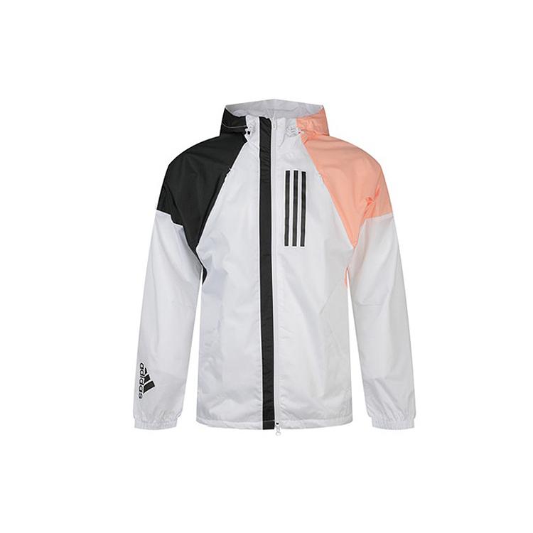 

New Adidas W.N.D. Jacket Men s White EK4626 XL