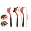 Mini Brush Set Of Three Kitchen Brushes For Gas Hoods Grease And Stain Removal Cooktop Cleaning Tools