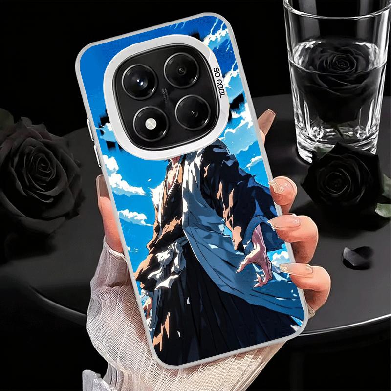 Bleach Aizen Sousuke Soft Phone Case for Samsung Galaxy S24 S25 FE S26 Edge S23 Ultra S22 Plus S21 + Shockproof Cover Back Shell