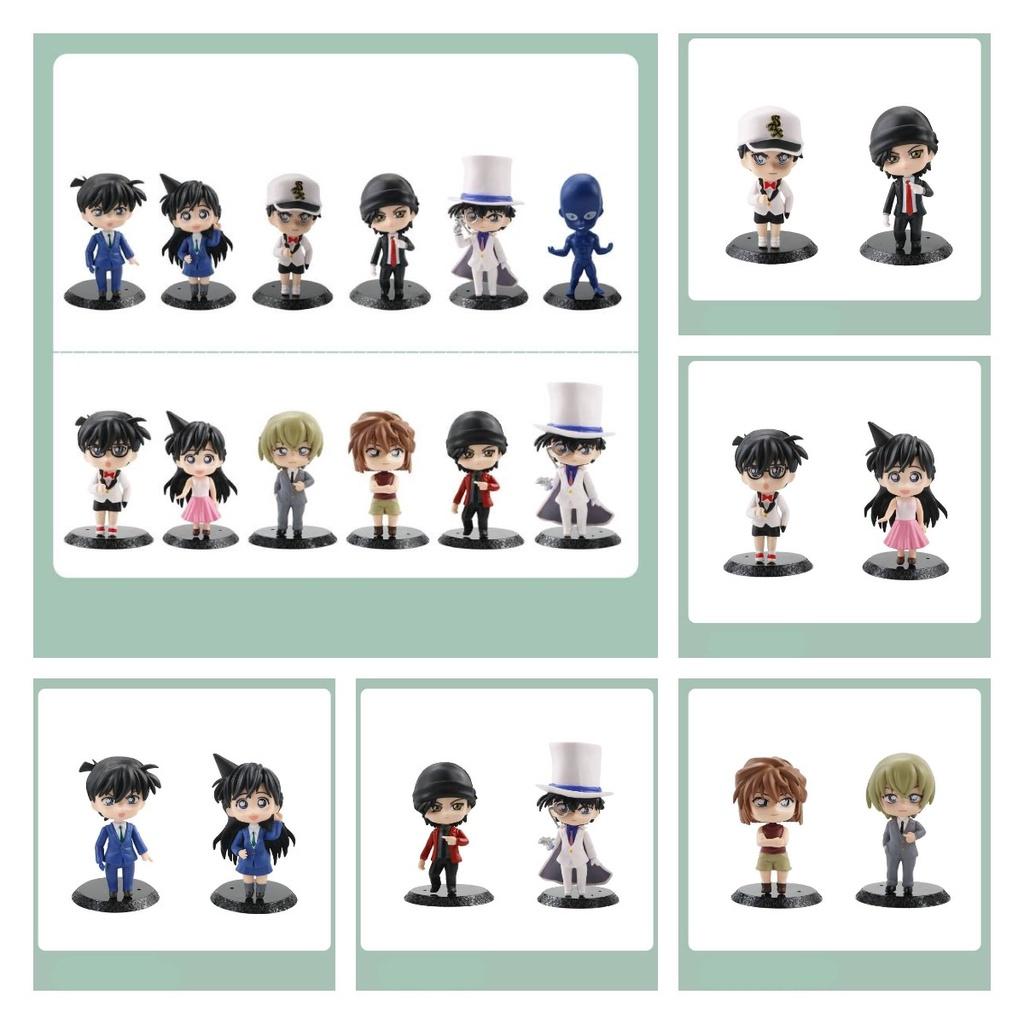 Premium 2nd Gen Detective Conan Action Figures Set Of 6 Models