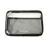 SK11 Clear Pouch, Black, Small, for Tools, Camping, Fishing, Storage, with Inner Pocket, 125 X 160mm