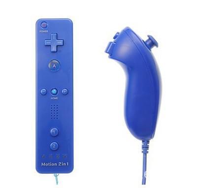2in1 for Wii Left Right Controller Steering Wheel Compatible Combo Set for Wii Remote