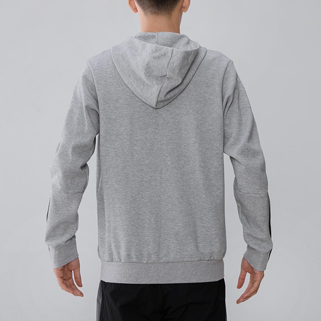 adidas Jackets Men's Light Gray Hooded Moderate Other H12214