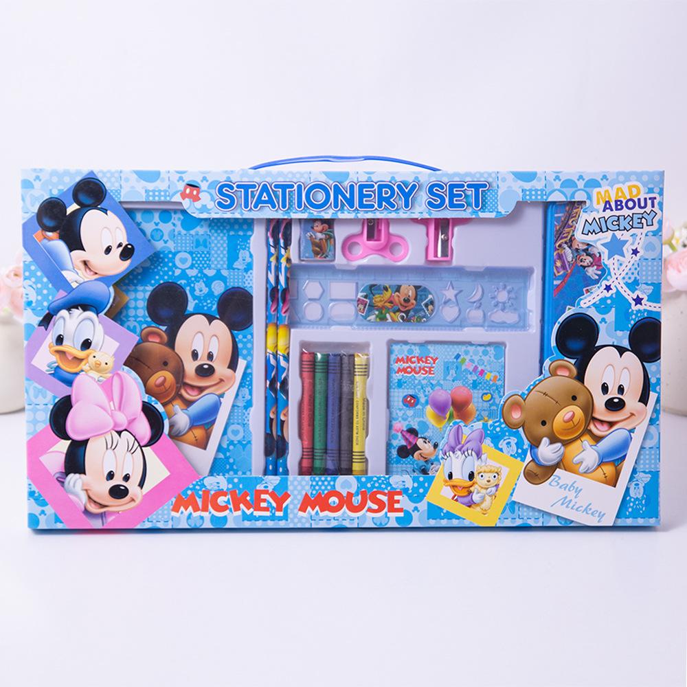 Disney Stationery Set Series Stationery Set Includes Pencil Case, Pencil, Ruler and Eraser. School Prizes, Inspirational Gifts for Students