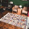 Bohemian-Stil Rutschfester Teppich Ländlicher Persischer Stil Rutschfeste Fußmatte Geeignet für Wohnzimmer-Sofas und Schlafzimmer-Kaffeetische