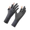 Sunscreen gloves summer women outdoor sunshade driving ice silk driver cycling sports light and thin short ice silk gloves