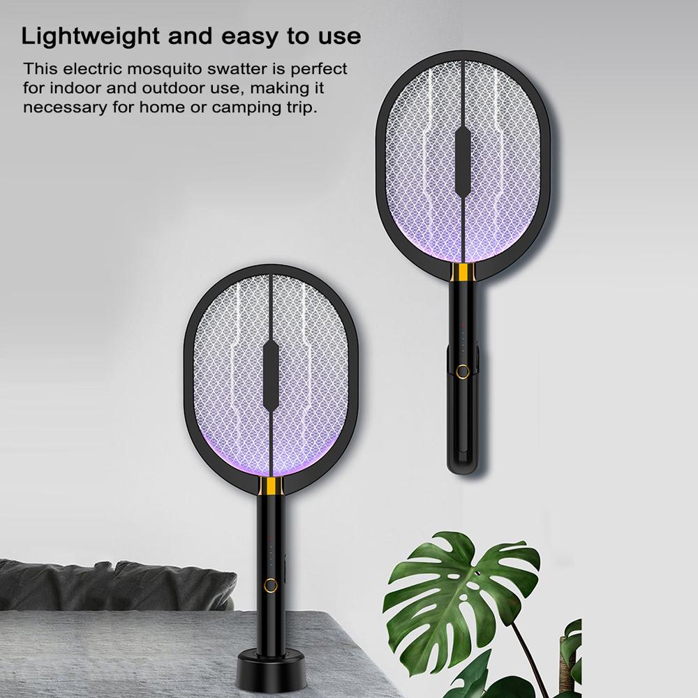 USB Rechargeable Electric Mosquito Swatter Household Mosquito Swatter