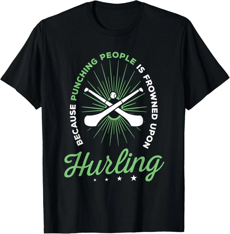 Hurling Funny Saying Hurling Player T-Shirt L