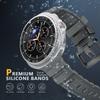 Sportarmband für Samsung Galaxy Watch 8 Armband 44mm 40mm 8 Classic 46mm Gummi-Armband Armband correa Galaxy Watch 8 Zubehör