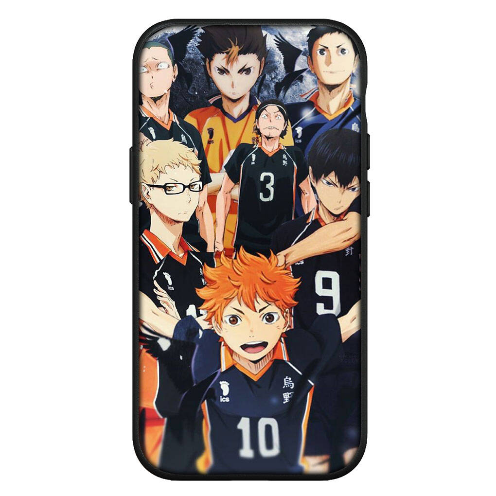for Motorola Moto Edge 70 60 50 G54 G86 Samsung Galaxy S25 iPhone 17 16 15 Xiaomi Redmi Note 14 Pro Max Phone Case Lovely Hinata Shoyo Haikyuu Cover